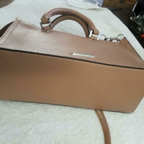 Rebecca Minoff Tan Small Satchels / crossbody - Picture 3 of 6
